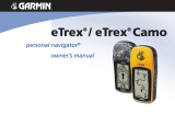 Garmin eTrex User manual