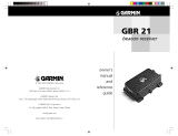 Garmin GBR 21 User manual
