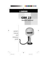 Garmin GBR 23 User manual