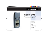 Garmin Geko 301 User manual