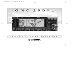 Garmin GNC 250XL User manual