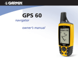 Garmin GPS 60 User manual