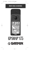 Garmin GPSMAP 175 User manual