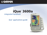 Garmin iQue Series iQue® 3600a User manual