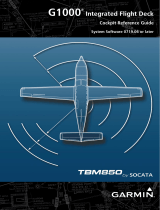 Garmin G1000: Socata TBM 850 User manual
