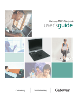 Gateway M275X - Pentium M 1.5 GHz User manual