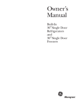 GE ZIR36NMRH User manual
