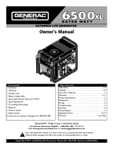 Generac 6500XL User manual