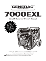 Generac 7000exl User manual