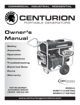 Generac Power Systems Centurion 004987-2, Centurion 005396-0 User manual