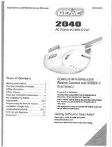 Genie 2040L User manual