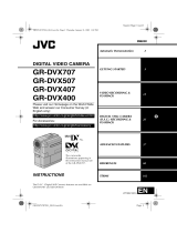 JVC GR-DVX407 User manual