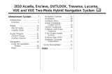 GMC 2010 Acadia User manual