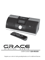 Grace Digital IR3020 Duet Dock User manual