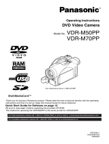 Panasonic VDR-M50PP User manual
