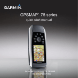 Garmin GPSMAP 78 User manual