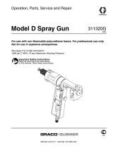 Graco Inc. 311320G Model D Spray Gun User manual