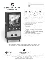 Grindmaster PIC-4 User manual