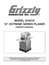 Grizzly G1021X User manual