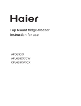 Haier CFL629CW User manual
