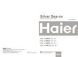 Haier SILVER SEA-OX FCD-JTHMG60- E User manual