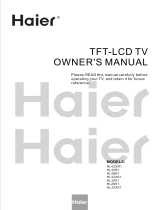 Haier HL32R1 User manual