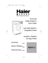 Haier XQG50-11 User manual