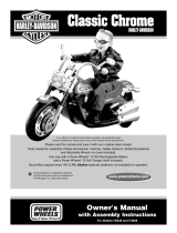 Mattel Classic Chrome Harley-Davidson Owner's manual