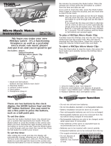 Hasbro Hitclips Micro Music Watch User manual