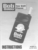Hasbro Bob the Builder Toy Cell Phone User manual