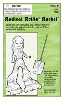 Hasbro Radical Rollin' Rachel User manual