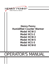 Henny Penny HCW-2 User manual
