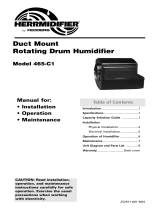 Herrmidifier 465-C1 User manual