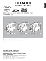 Hitachi DZ-GX5060E User manual