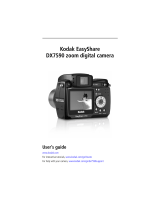 Kodak EasyShare Zoom Digital Camera DX7590 User manual