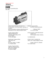 Hitachi VM-H39A User manual