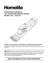 Homelite gs120v User manual