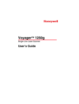 Honeywell VOYAGER 1250G User manual