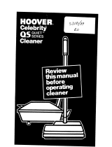 Hoover QS Quiet User manual
