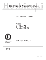 Hoshizaki American, Inc. C-100BAF-AD User manual