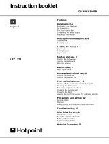 Hotpoint LFT 228 A UK User manual