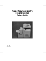 Xerox 332 User manual