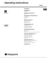 Hotpoint BS89EK User manual