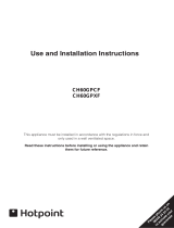 Hotpoint CH60GPCF User manual