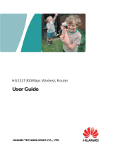 Huawei HG232f User manual