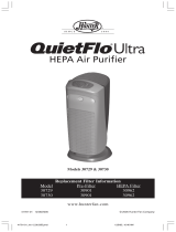 Hunter QuietFlo Ultra 30730 User manual