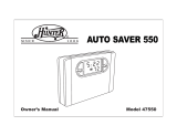 Hunter Fan AUTO SAVER 550 User manual