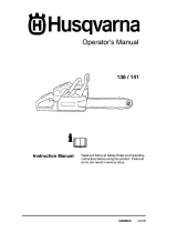 Husqvarna 141 User manual