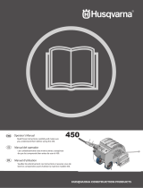 Husqvarna 450 User manual