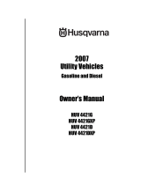 Husqvarna 2007 HUV4421D User manual